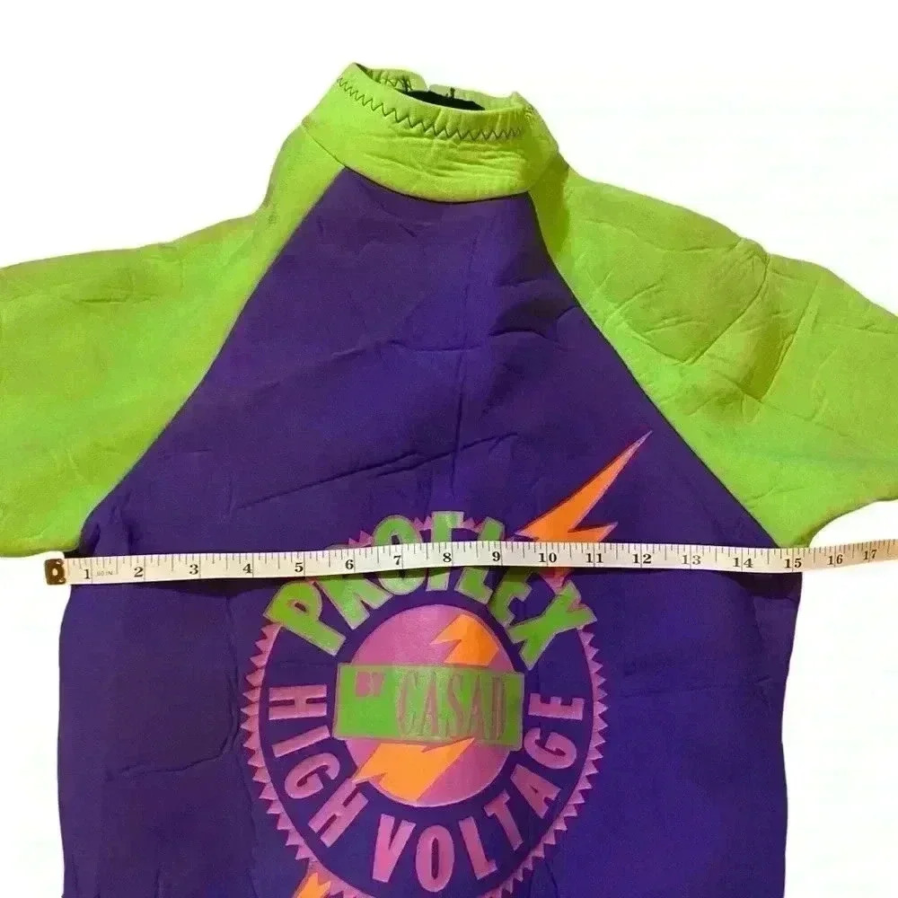 Vintage Proflex High Voltage Neoprene Shorty Swimming Surfing Wetsuit Men's Smal - Picture 13 of 16